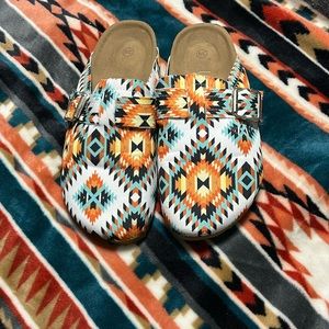 Women’s Aztec Clogs